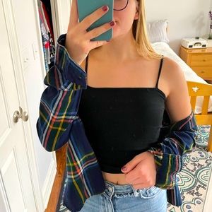 BLACK/WHITE TANK TOP